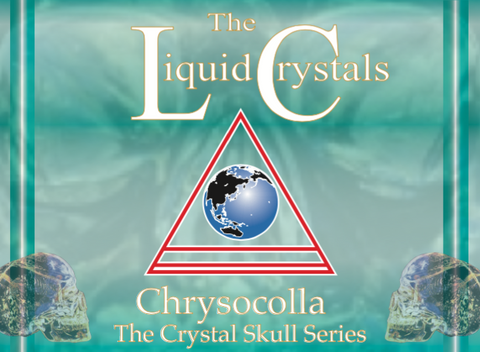 Chrysocolla Skull Advanced STOCK image